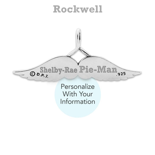 Personalized Sympathy Gifts, Sterling Silver In Memory Of... Pendant