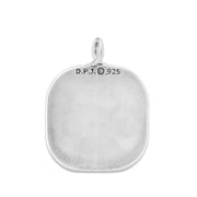 Personalized Rainbow Bridge Sterling Silver Believe in Angels Necklace