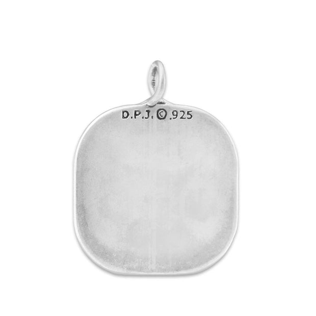 Personalized Rainbow Bridge Sterling Silver Believe in Angels Necklace