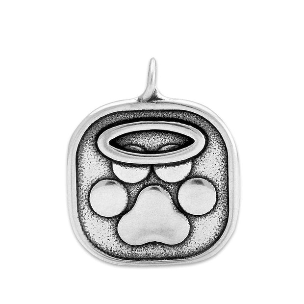 Personalized Rainbow Bridge Sterling Silver Believe in Angels Necklace