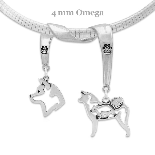 Akita Luxury Necklace in Sterling Silver