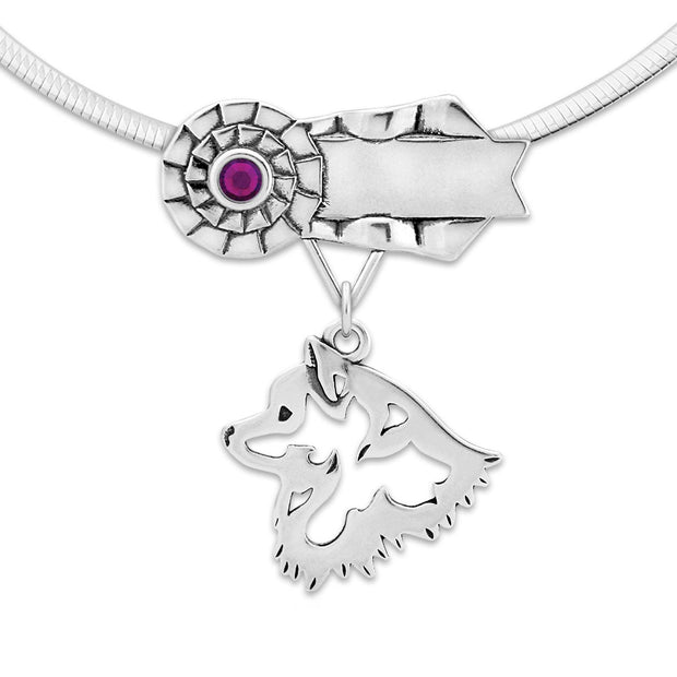 Personalized Best In Show American Eskimo Dog Necklace, GCH Jewelry