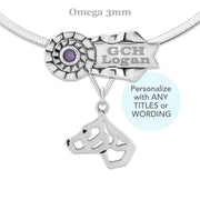 Personalized Best In Show American Staffordshire Terrier Necklace