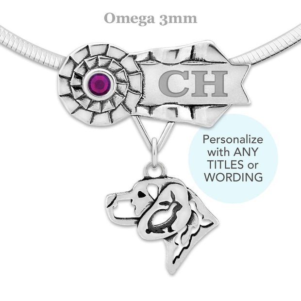 Personalized Best In Show Beagle Necklace