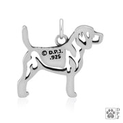 Beagle Necklace Jewelry in Sterling Silver