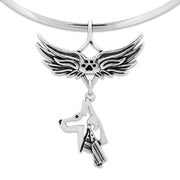 Belgian Malinois Memorial Necklace