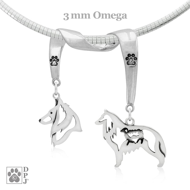Sterling Silver Belgian Sheepdog Necklace & Gifts