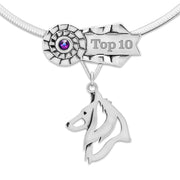 Personalized Best In Show Belgian Sheepdog Necklace