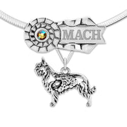 Custom Berger Picard Rosette Necklace, RACH Jewelry