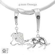 Sterling Silver Border Collie Necklace & Gifts