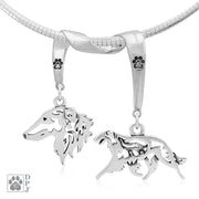 Sterling Silver Borzoi Necklace & Gifts
