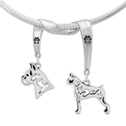 Boxer Luxury Necklace in Sterling Silver