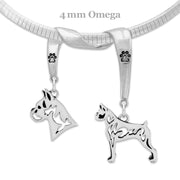Boxer Luxury Necklace in Sterling Silver