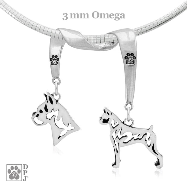 Sterling Silver Boxer Necklace & Gifts