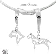 Sterling Silver Bull Terrier Necklace & Gifts