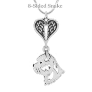 Personalized Cairn Terrier Angel Necklace
