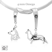 Sterling Silver Cardigan Welsh Corgi Necklace & Gifts
