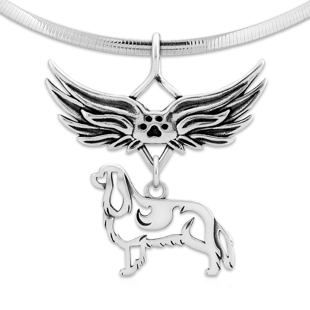 Cavalier King Charles Spaniel Remembrance Necklace