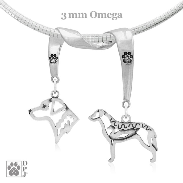 Sterling Silver Chesapeake Bay Retriever Necklace & Gifts