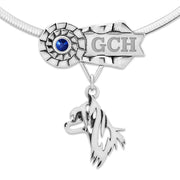 Personalized Best In Show Chinese Crested Necklace, GCH Jewelry
