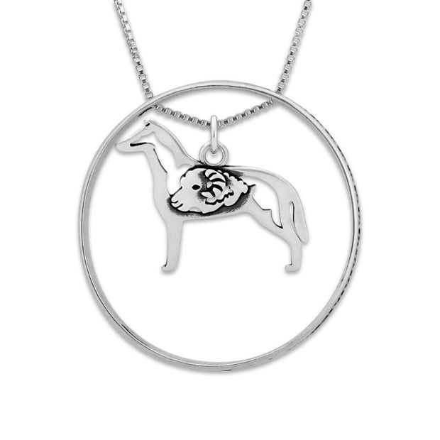 Top Rated Sterling Silver Collie Necklace