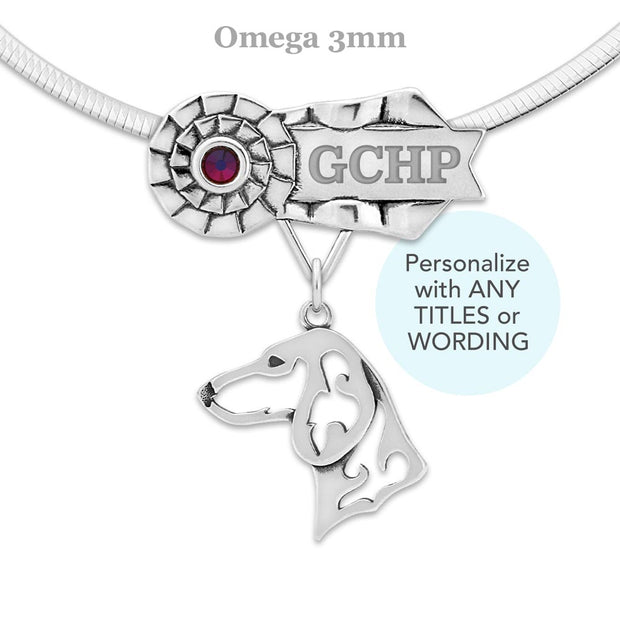 Personalized Best In Show Dachshund Necklace,  RATCH Jewelry