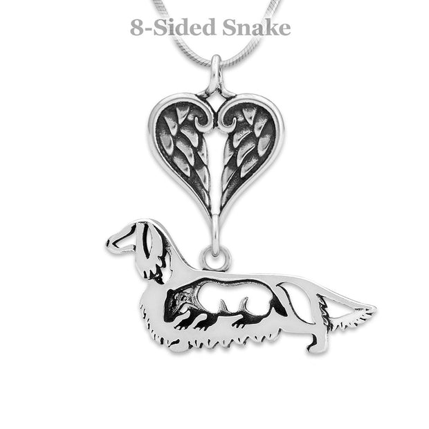 Doxie Angel Necklace