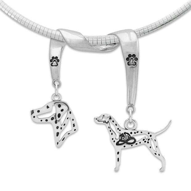 Dalmatian Luxury Necklace in Sterling Silver