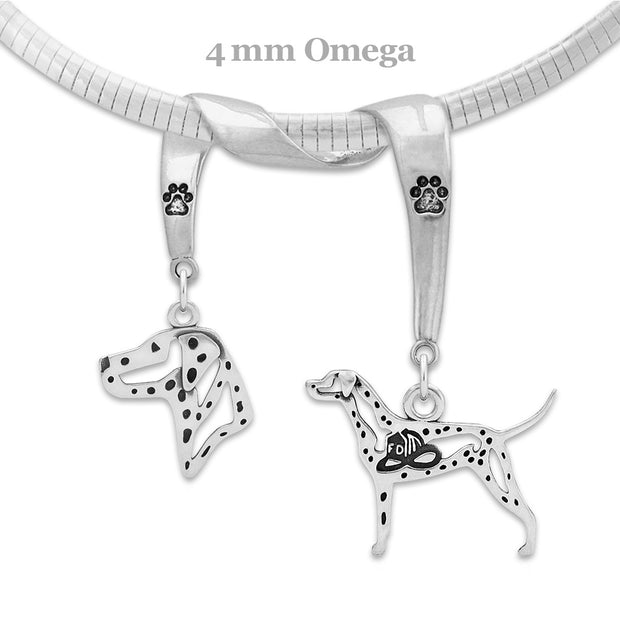 Dalmatian Luxury Necklace in Sterling Silver
