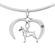 I Love My Doberman Pinscher Jewelry
