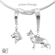 Sterling Silver German Shepherd Necklace & Gifts