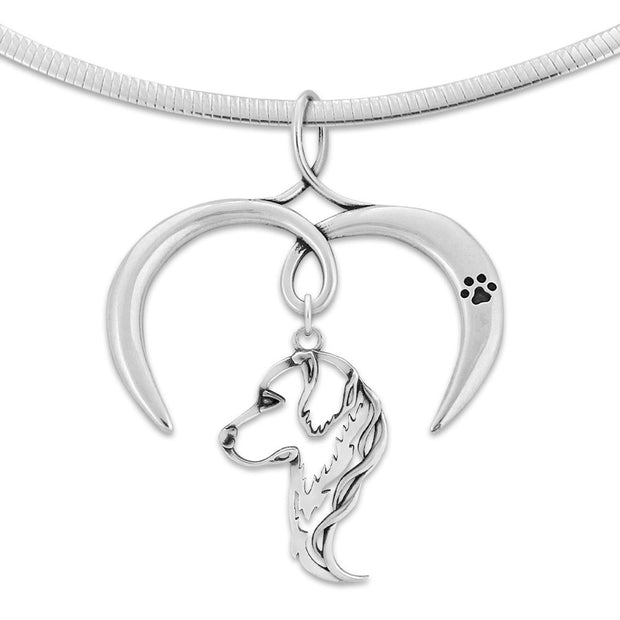 I Love My Golden Retriever Necklace