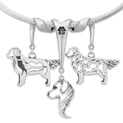 Luxury Golden Retriever Necklace