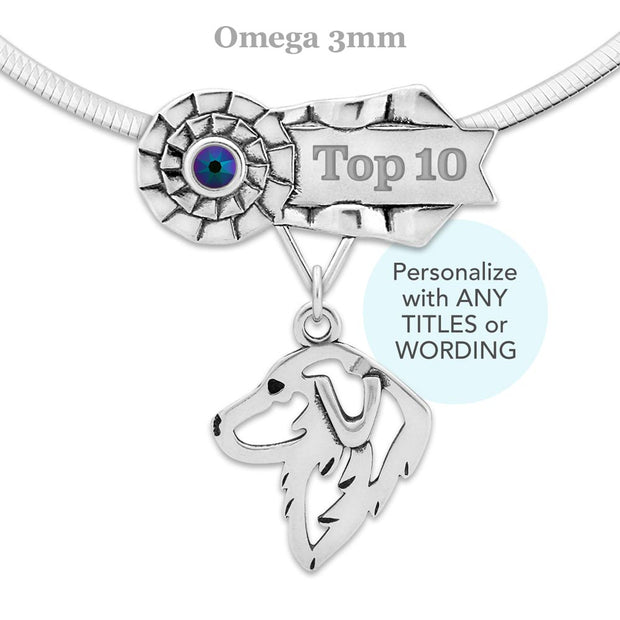 Personalized Best In Show Great Pyrenees Necklace,  NOC Jewelry