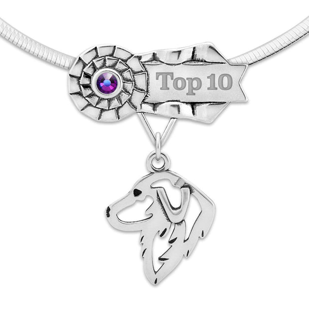Personalized Best In Show Great Pyrenees Necklace,  NOC Jewelry