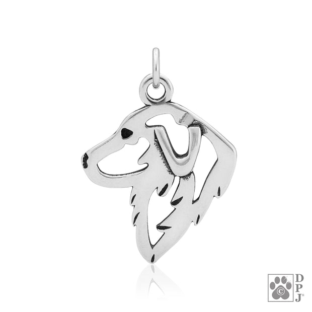 Great Pyrenees Pendant Necklace in Sterling Silver