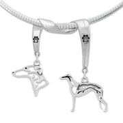 Greyhound Luxury Necklace in Sterling Silver