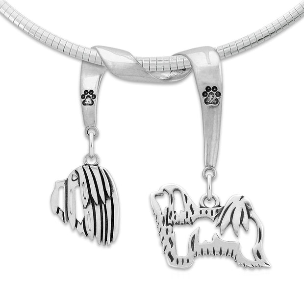 Havanese Luxury Necklace in Sterling Silver