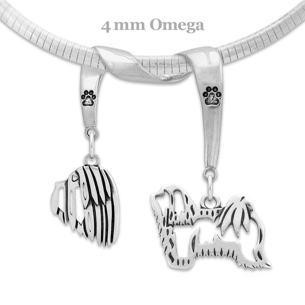 Havanese Luxury Necklace in Sterling Silver
