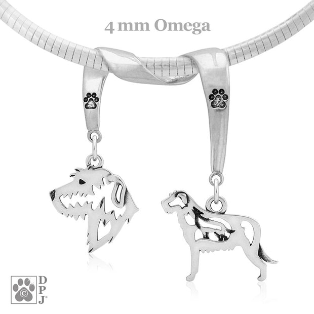 Sterling Silver Irish Wolfhound Necklace & Gifts