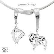 Sterling Silver Keeshond Necklace & Gifts