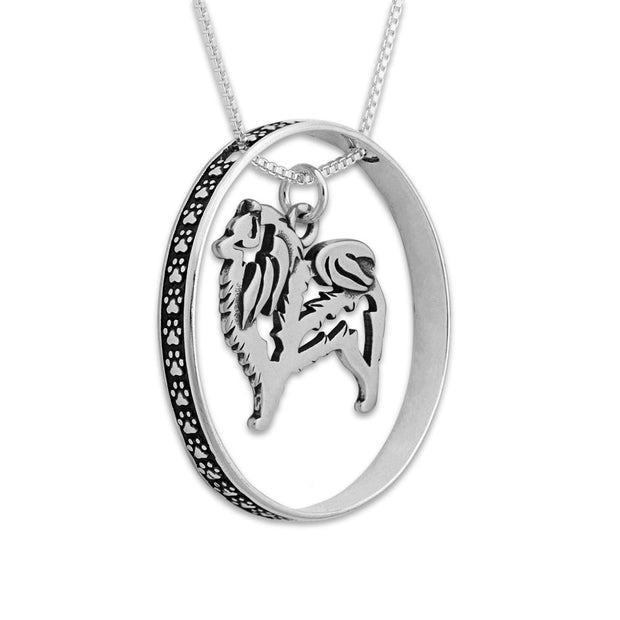 Popular Keeshond Necklace
