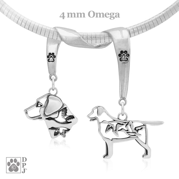 Sterling Silver Labrador Retriever Necklace & Gifts