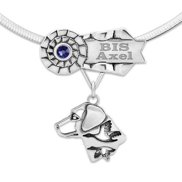 Labrador Retriever Best In Show Necklace, Custom NFC Jewelry