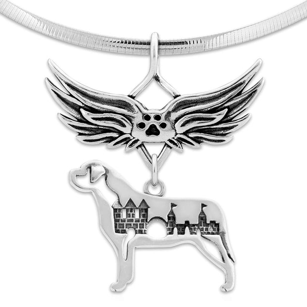 Mastiff Remembrance Necklace