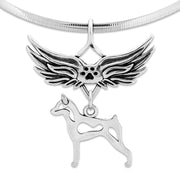 Miniature Pinscher Remembrance Necklace