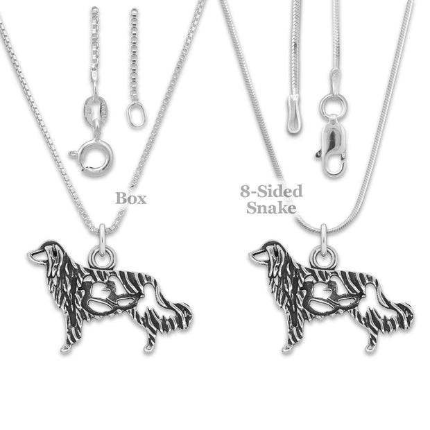 Sterling Silver Nederlandse Kooikerhondje Necklace Jewelry