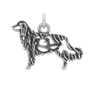 Sterling Silver Nederlandse Kooikerhondje Necklace Jewelry