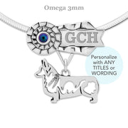 Best In Show Pembroke Welsh Corgi Necklace, Grand Champion Jewelry