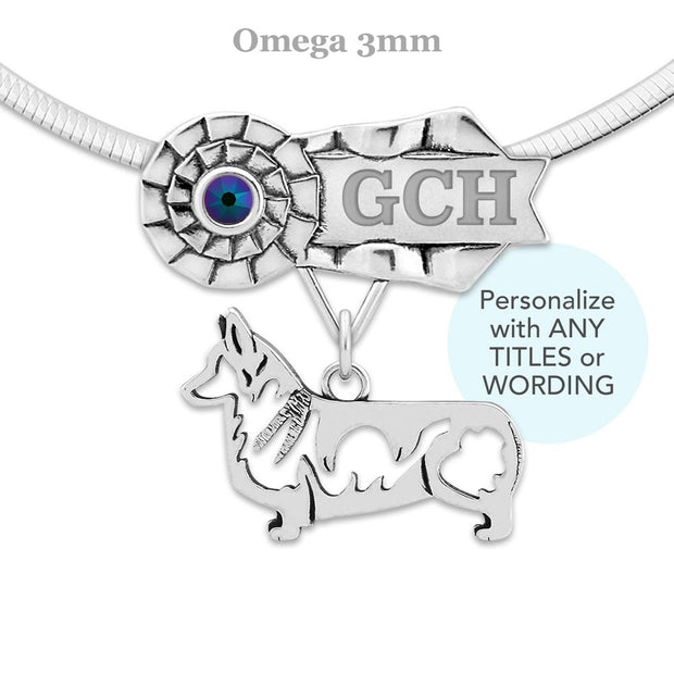 Best In Show Pembroke Welsh Corgi Necklace, Grand Champion Jewelry